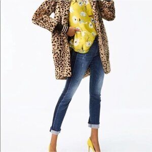 CAbi High Straight Leg Tuxedo Style Jeans